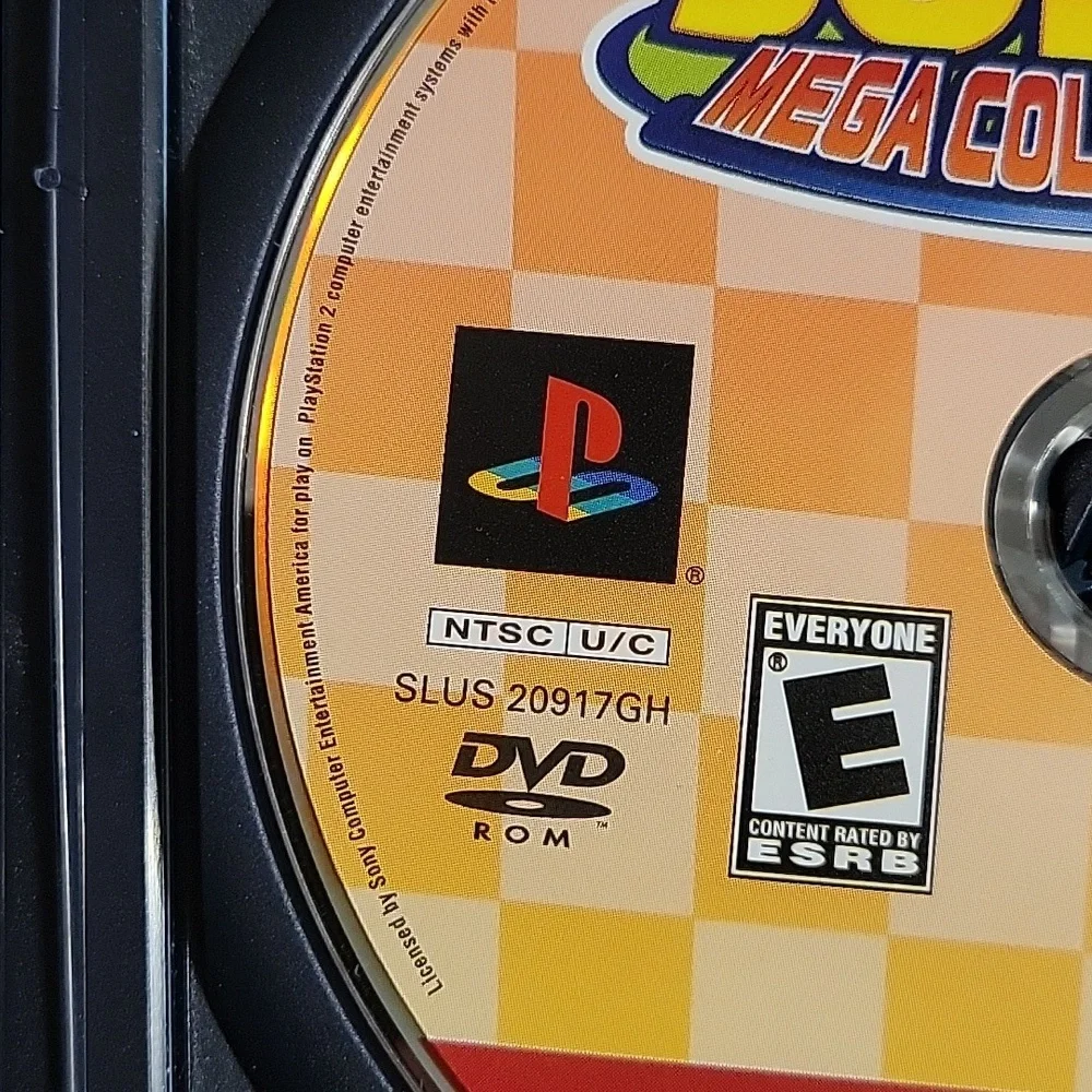 SONIC MEGA COLLECTION PLUS SEGA PLAYSTATION 2 GAME